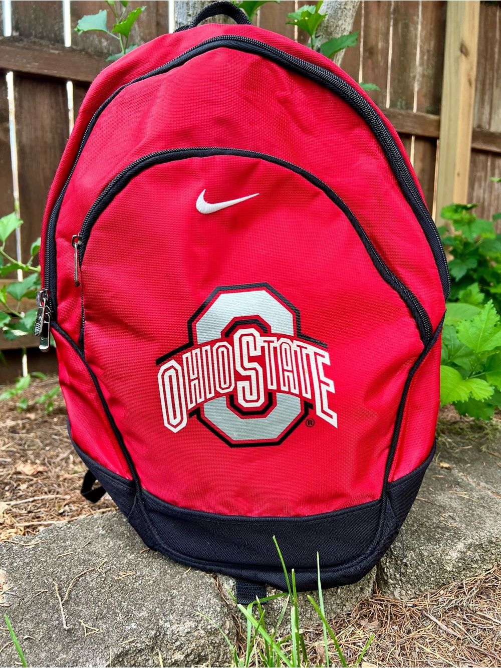Nike Ohio State OSU Team Training Shield Water Tear Resistant premium backpack L